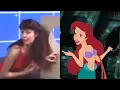 ARIEL Live-Action References in Disney’s ‘The Little Mermaid’ (1989) COMPARISON