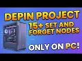 Top 15 DePIN Projects Extensions One Time Setup Set Forget Passive Income 2026