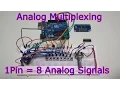 Ep 54 Analog Input Multiplexing with the 74HC4051 - 8 Sensors on 1 Pin