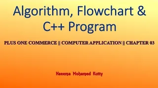 Algorithm Flowchart C Program Solving