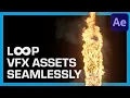 How To LOOP Stock Footage SEAMLESSLY After Effects Tutorial