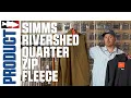 Simms Rivershed Quarter Zip Fleece with John Sherman ICAST 2020