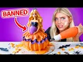 I Turned BANNED Kid Toys into Halloween Cakes