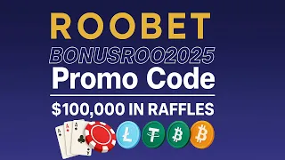Roobet Promo Code "BONUSROO2025" — Free Referral Bonus + Daily RooWards