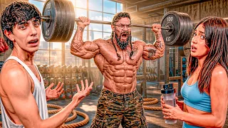 ¡FUI AL GYMNASIO del PAPÁ MILITAR de MI EX NOVIA LUNA!