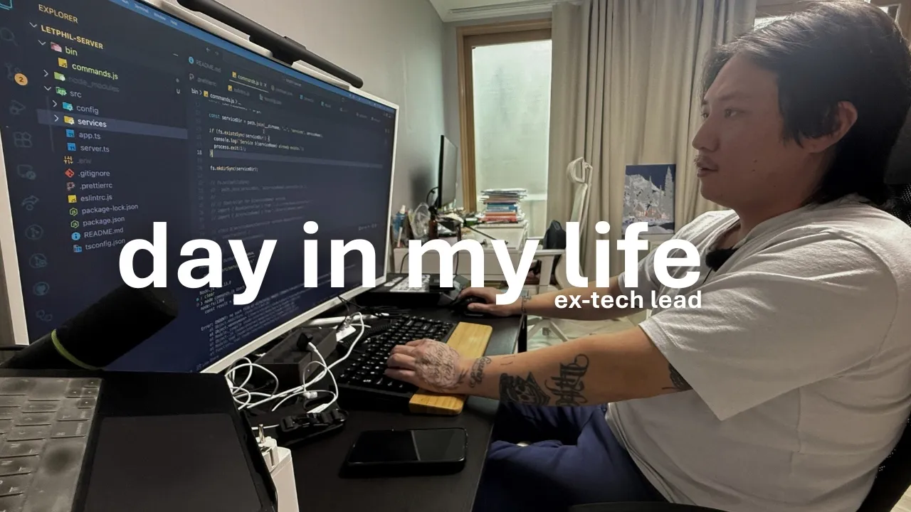 Day in the Life of a Senior Software Engineer (in Korea) | Working from Home: video thumbnail