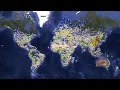 Can I cover the whole world on ADVANCED level Hugequiz 50k city coverage quiz