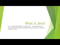 INTRODUCTION TO JAVA and JAVA CHARACTER SET ICSE BORAD