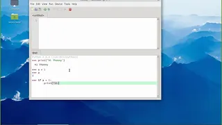 Using Thonny to Play with Python