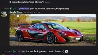 I made a Tier List of your dream cars
