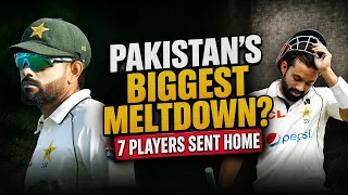 Pakistan hit new low! 7 players sent home & new coach in