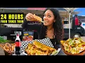 Eating at FOOD TRUCKS for 24 Hours in the Bay Area