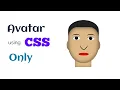 Avatar Using CSS Only with Animation CSS Creative Tutorial CodewithNizami
