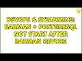 DevOps SysAdmins barman postgresql not start after barman retore