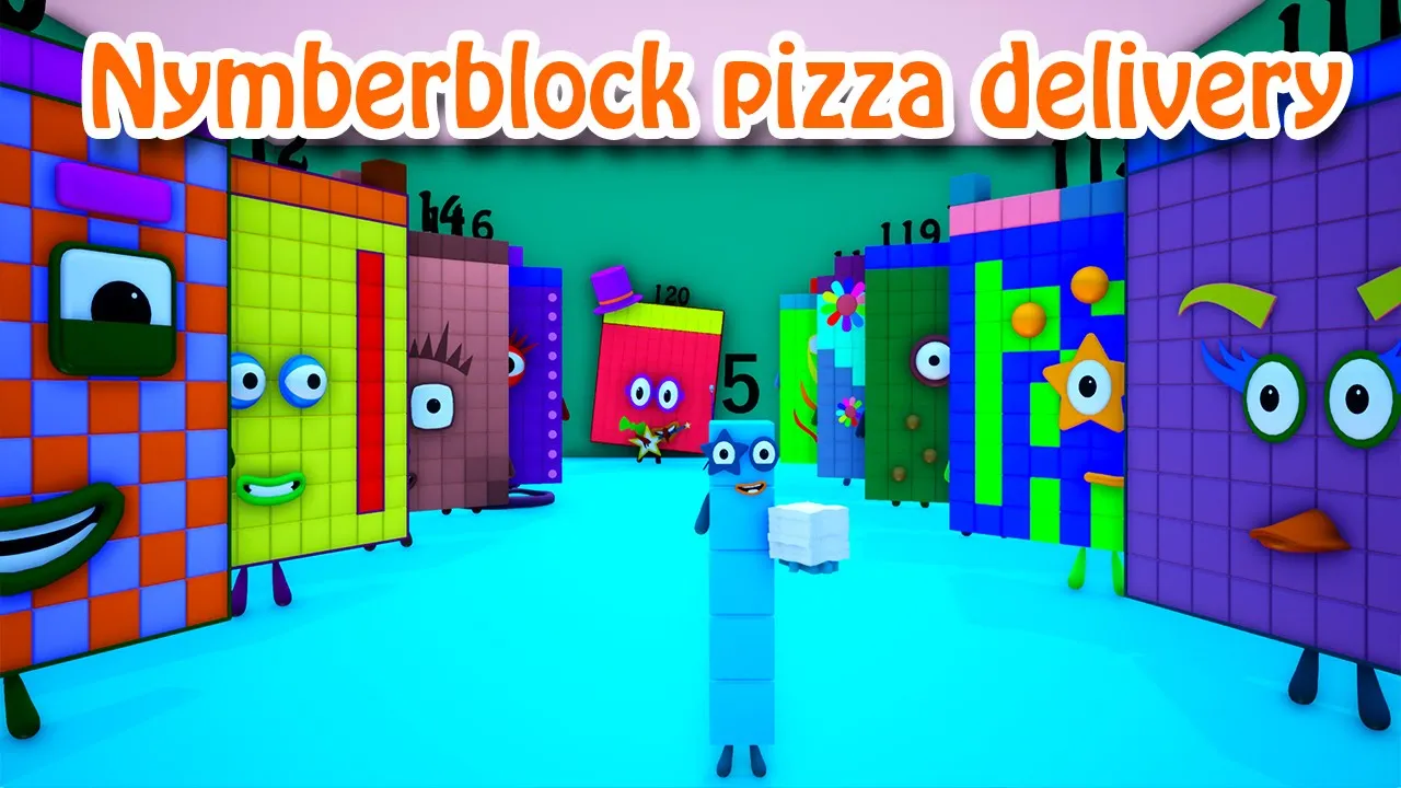 New Numberblocks Episode fan-made. Numberblock Pizza Delivery