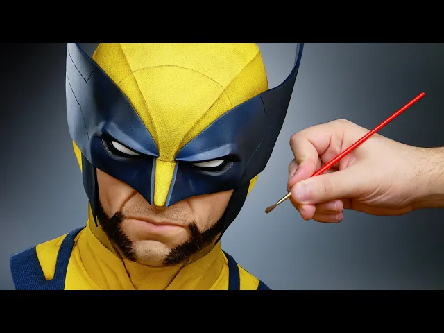 Wolverine Mask Build Timelapse - Deadpool &amp; Wolverine