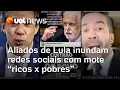 Download Lagu Aliados de Lula inundam redes sociais com mote 'ricos x pobres', e Congresso é um dos alvos