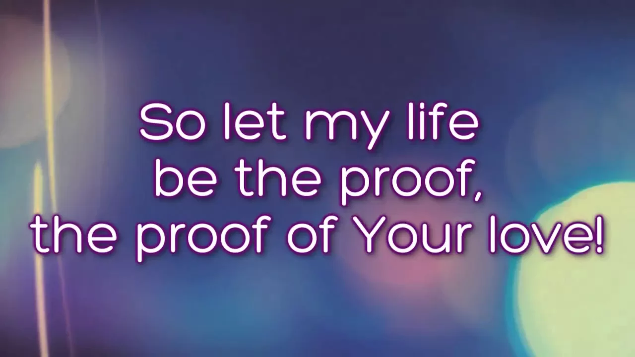 Proof of Your love (Lyrics) ~ For King & Country [Monologue]