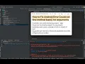 How to Fix Android Error Could not find method kapt for arguments