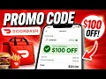 NEW DoorDash Promo Code 2026 100 Coupon Code Working NOW
