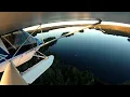 Landing a Challenger Ultralight Aircraft on Glassy Water