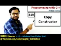 19 C Copy Constructor - Learn Programming by Sanjay Gupta