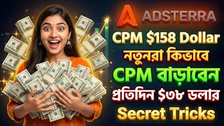 Adsterra Secret Tricks | adsterra high Cpm tricks | adsterra earning | adsterra free marketing |