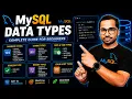 MySQL Data Types MySQL Tutorial for Beginners