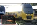 VIRM 9566 gaat op de noodrem op Station Weesp (met vonken!)