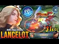 31 Kills + SAVAGE!! Lancelot MVP 17.6 Points 100% UNSTOPPABLE!! - Build Top 1 Global Lancelot ~ MLBB