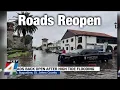 All roads in St Augustine now open after previous closure due to flooding