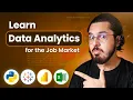 Complete Data Analytics Course for Absolute Beginners Zero Prerequisite batch
