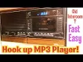Random Life Hack - How to Hook up MP3 player or iPod to old NuTone Intercom panel