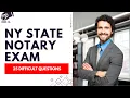 New York State Notary Exam - Practice Test Study Guide 25 Difficult Questions