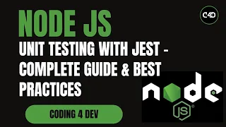Unit Testing with Jest - Complete Guide Best Practices Node js JavaScript Testing