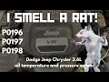Dodge Jeep Chrysler 3 6L oil temperature sensor repair dang oil cooler again