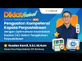 DIKLAT 38JP PENGUATAN KOMPETENSI KEPALA PERPUS DENGAN OPTIMALISASI AI DALAM PENGELOLAAN PERPUS