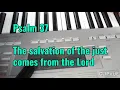 Psalm 37 The salvation of the just comes from the Lord by trail walker 101