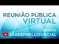 Lagu Reunião Pública Virtual - 19/11/2025