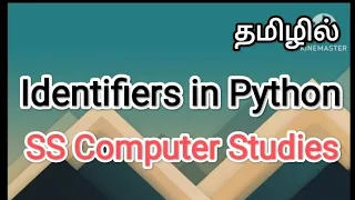 identifiers in python python in tamil