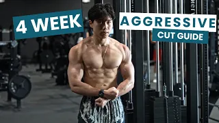 my 4 week aggressive cut the secrets to success