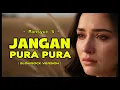 Lagu JANGAN PURA PURA - MANSYUR S || (Cover AI Slowrock Version) #cover #slowrockmalaysia #beranda