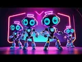 Download Lagu Four Little Robots Make a Song + More Nursery Rhymes \u0026 Kids Songs