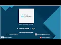 How to Create table in Oracle 12c