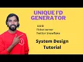 System Design Unique Id Generator Interview Questions Twitter snowflake Design