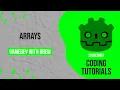 Arrays GDScript Tutorial GameDev with Drew
