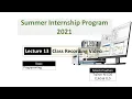 Lecture 13 - Data Acquisition Simulation