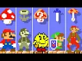 Download Lagu Super Mario Maker 1 \u0026 2 - All Super Mario Bros Power-Ups