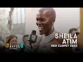 Sheila Atim Reveals Her Dream Movie Role EE BAFTAs Red Carpet