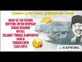 Lagu SPESIAL LAGU SEDIH --BENYAMIN S part 3 of 3